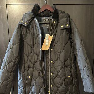 J-Crew, Gorgeous brand new Stowe puffer jacket